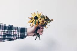 handing over dead flowers, handling objections, dealing with objections in sales