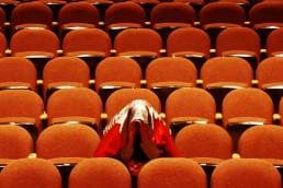 Annoying kid in cinema, trouble-maker C