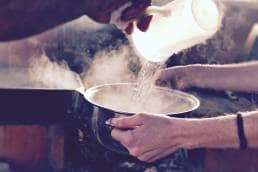 You know more that you realize (trust yourself more) the sound of hot water pouring